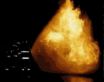 Imagen de un incendio de charco
